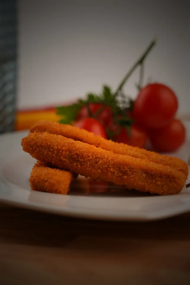 Mynd av Raspaði laksastrips